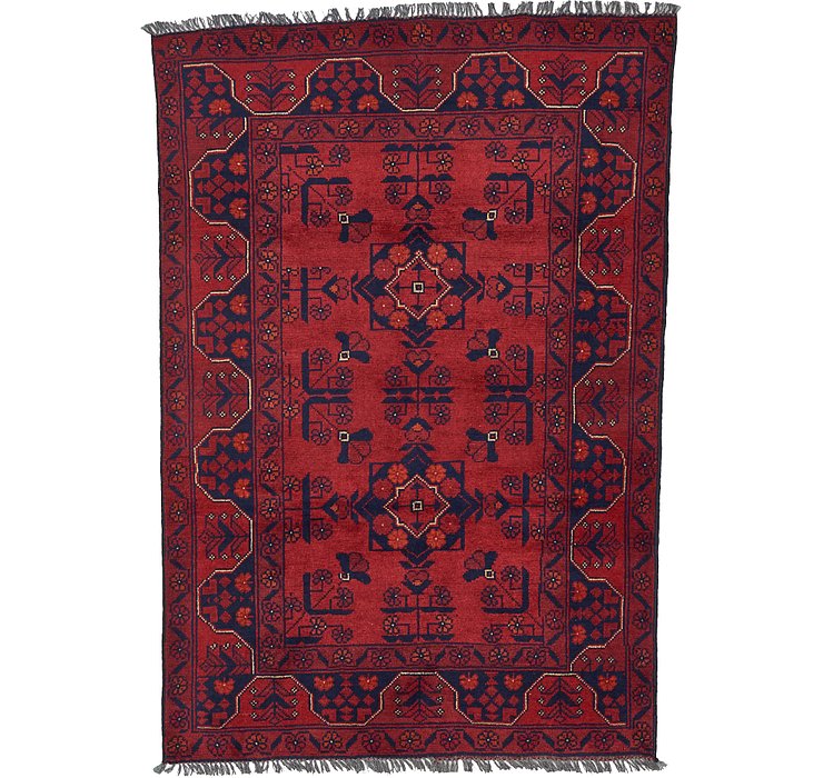 3' 4 x 4' 10 Khal Mohammadi Oriental...