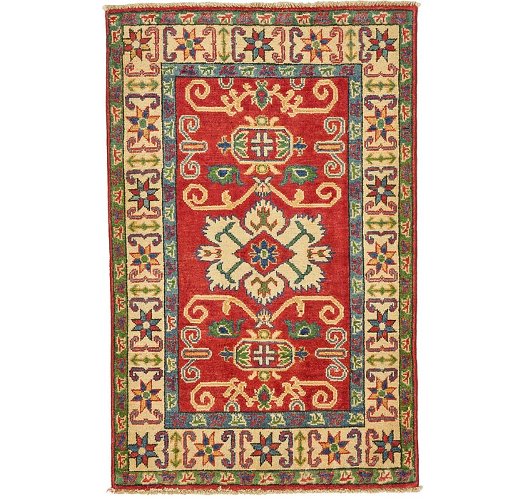 2' 7 x 4' Kazak Oriental Rug