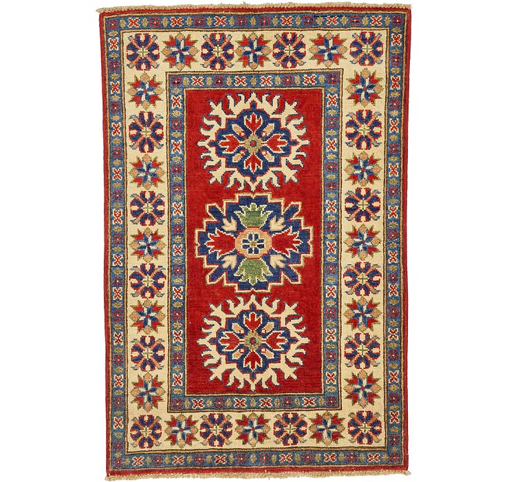 2' 7 x 4' Kazak Oriental Rug