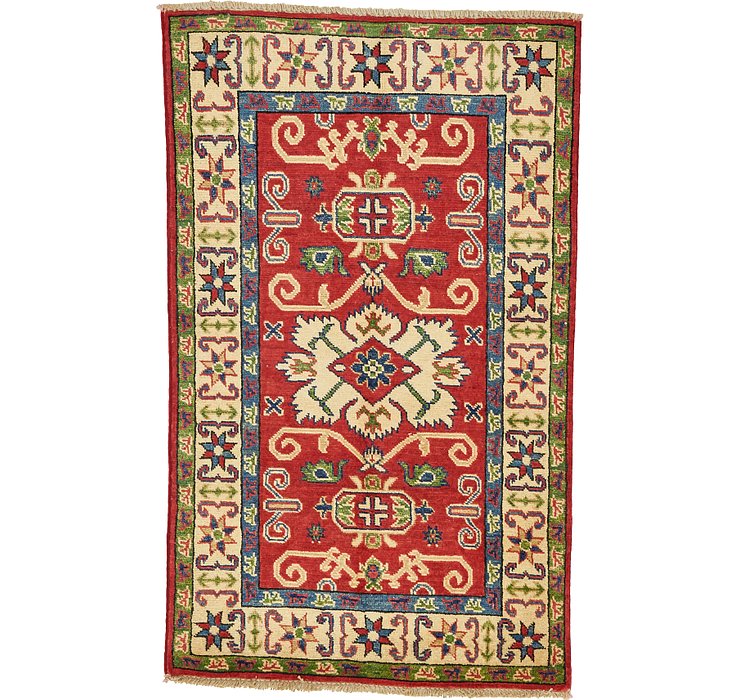 2' 6 x 4' Kazak Oriental Rug