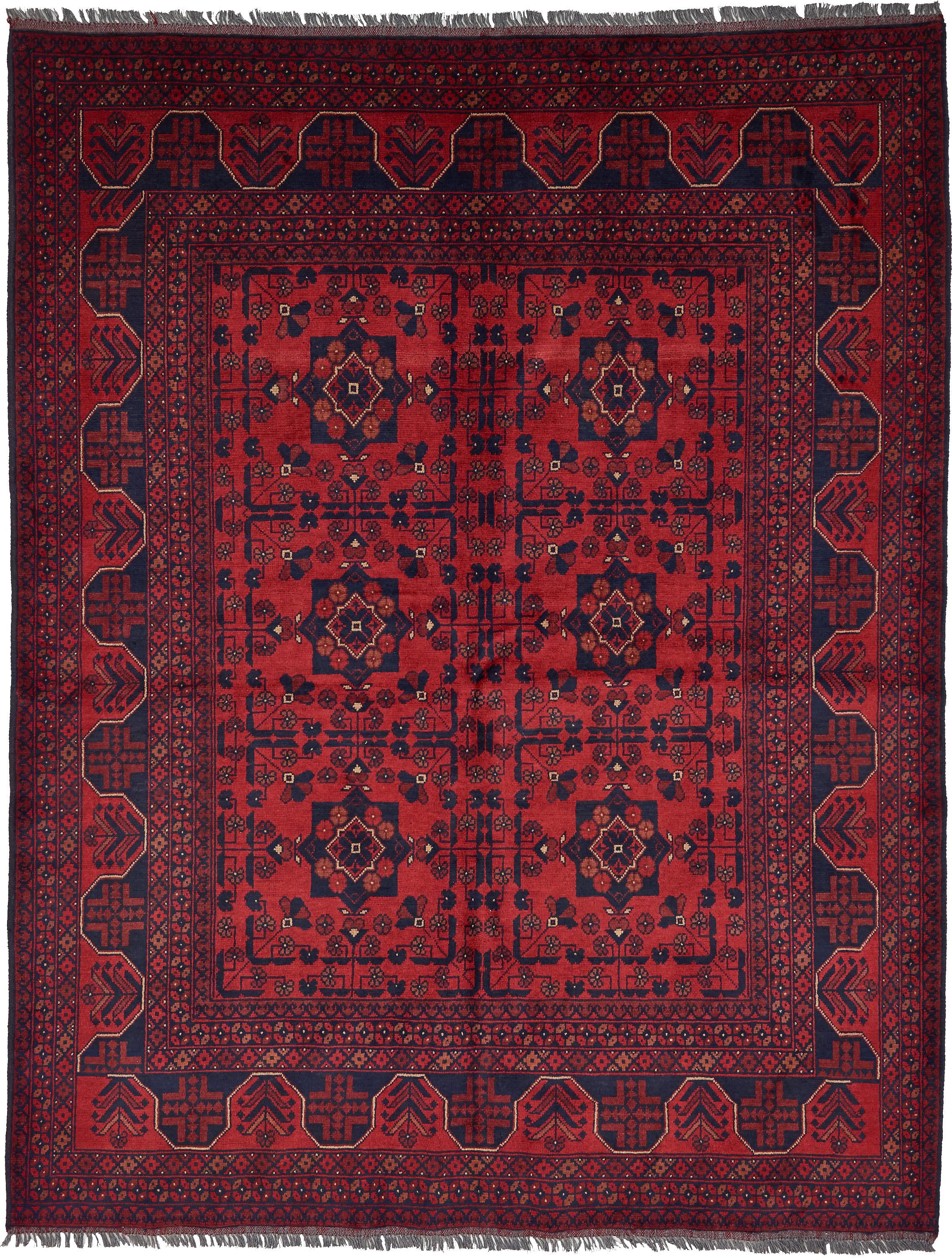 Red 6' x 7' 7 Khal Mohammadi Oriental Rug eSaleRugs