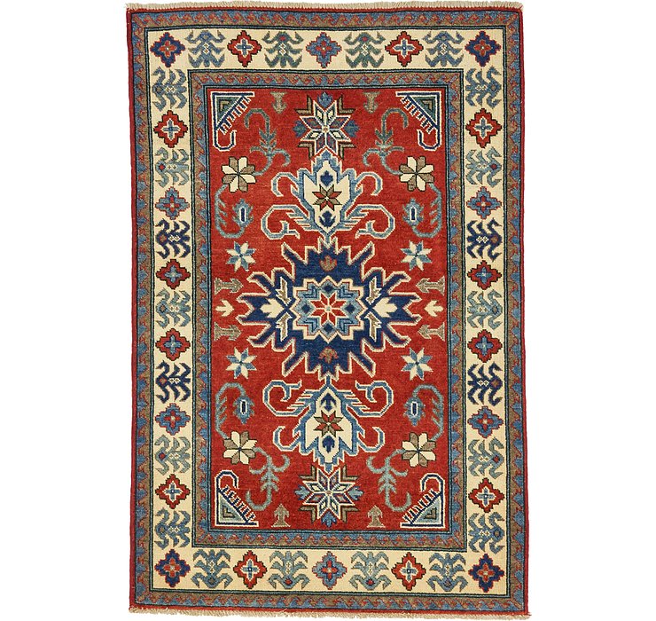 3' 4 x 5' Kazak Oriental Rug