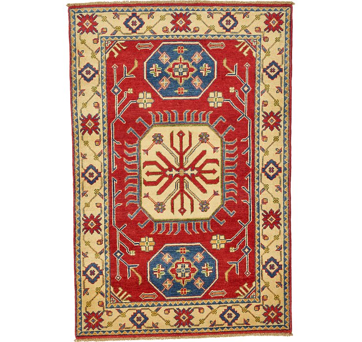 3' 4 x 5' Kazak Oriental Rug