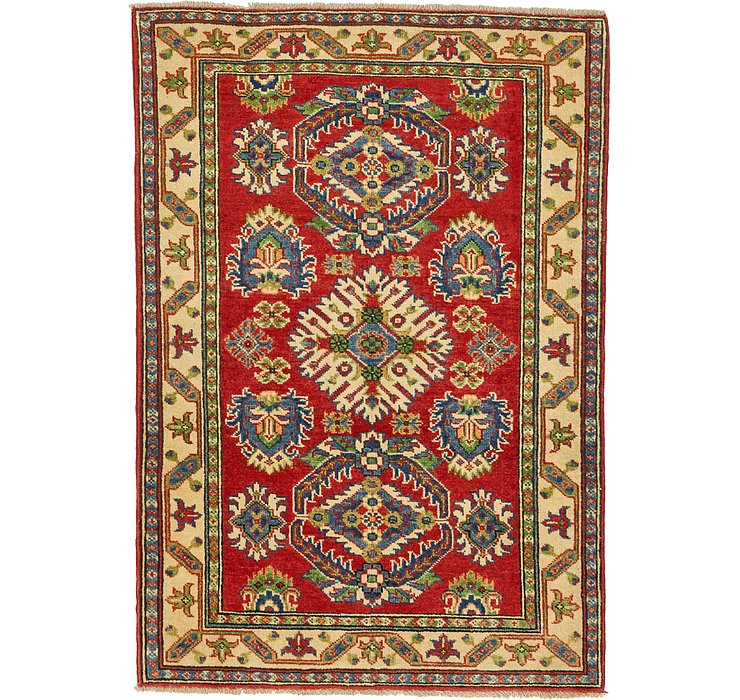 HandKnotted 3' 4 x 4' 9 Kazak Oriental Rug