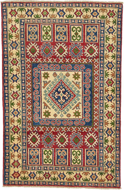 Red 3 X 5 Kazak Oriental Rug Rugs Erugs Main Image Of Rug