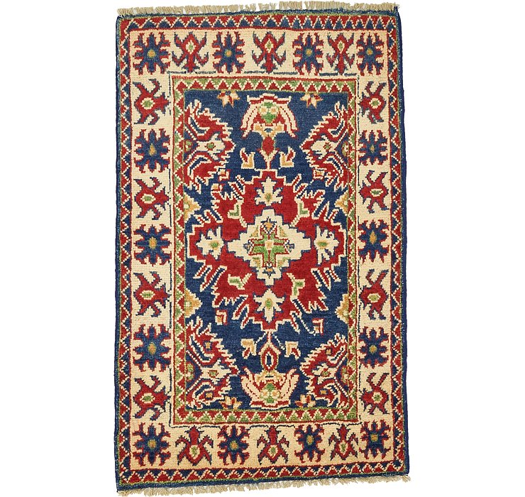 2' x 3' 2 Kazak Oriental Rug