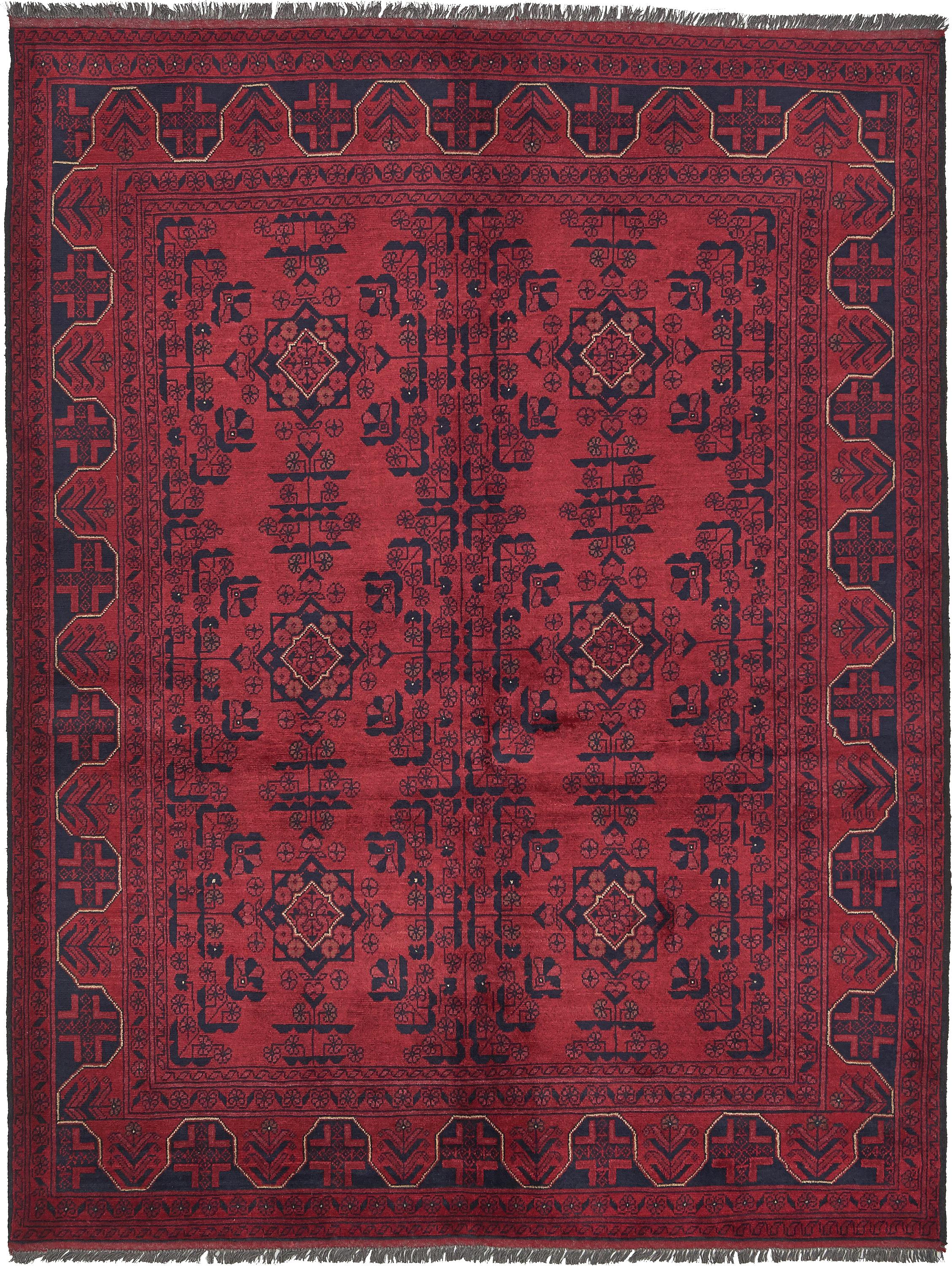 Red 5' 9 x 7' 6 Khal Mohammadi Oriental Rug eSaleRugs