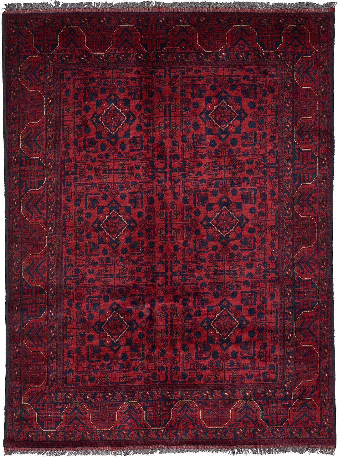 Red 4' 10 x 6' 6 Khal Mohammadi Oriental Rug Oriental Rugs eSaleRugs