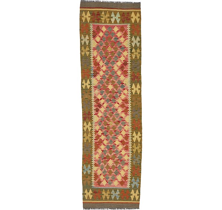 2' x 6' 5 Kilim Maymana Runner Rug