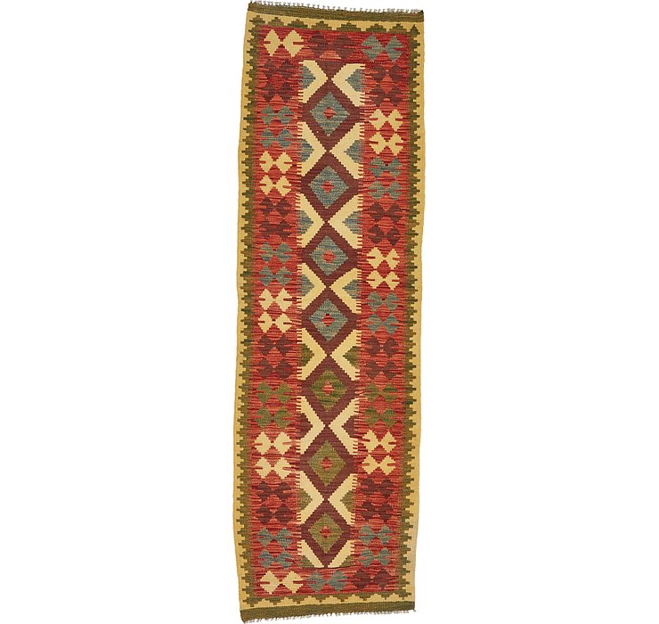 2' x 6' 9 Kilim Maymana Runner Rug