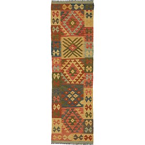 Unique Loom 1' 11 x 6' 8 Kilim Maymana Runner Rug