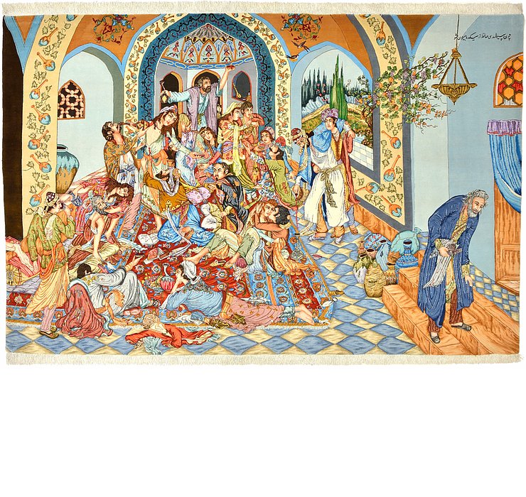 6' 4 x 9' 8 Tabriz Persian Rug