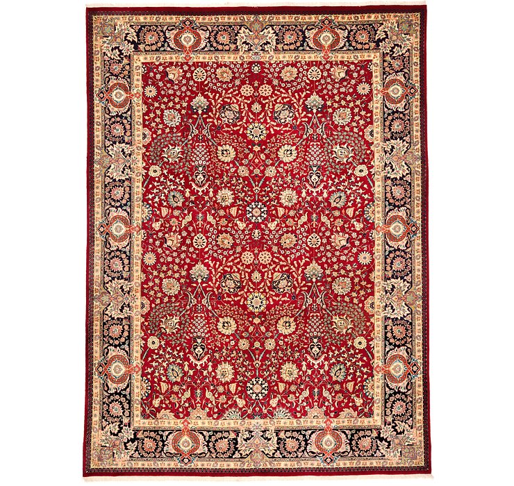 9' 7 x 12' 11 Tabriz Persian Rug