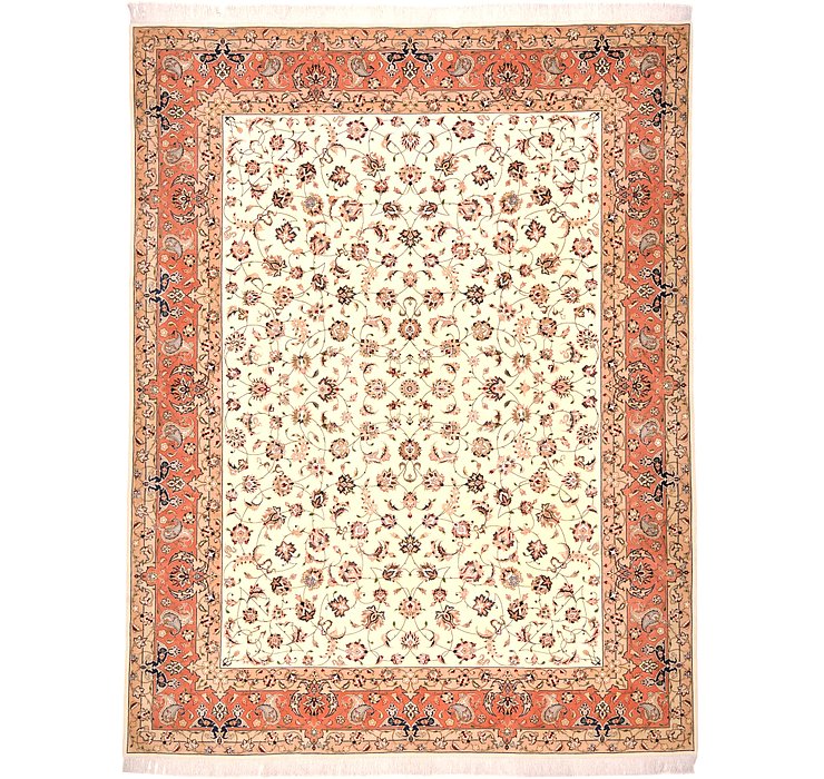 9' 10 x 12' 9 Tabriz Persian Rug