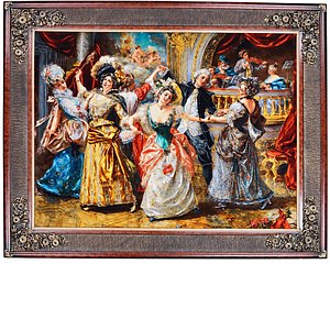 3' 5 x 4' 7 Tabriz Persian Rug
