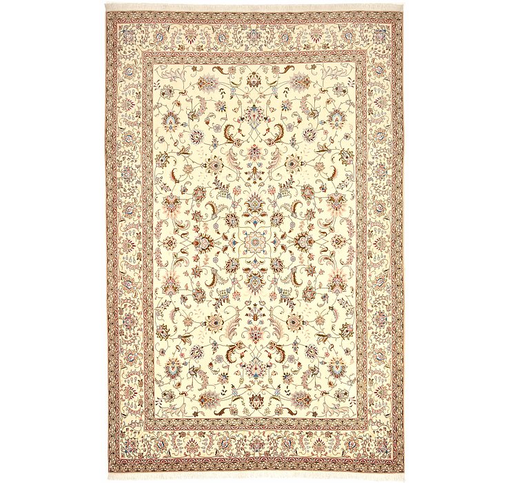 6' 9 x 10' 3 Tabriz Persian Rug