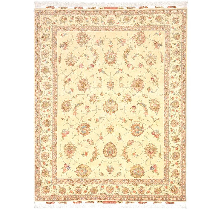 6' 7 x 8' 2 Tabriz Persian Rug