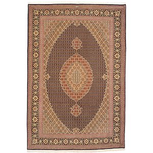 HandKnotted 6' 9 x 10' Tabriz Persian Rug
