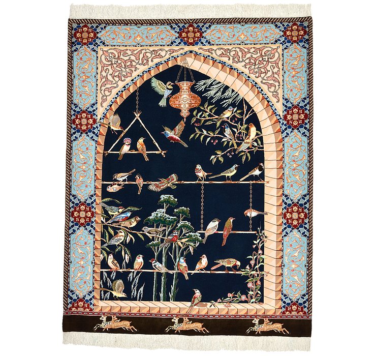 5' x 6' 5 Tabriz Persian Rug