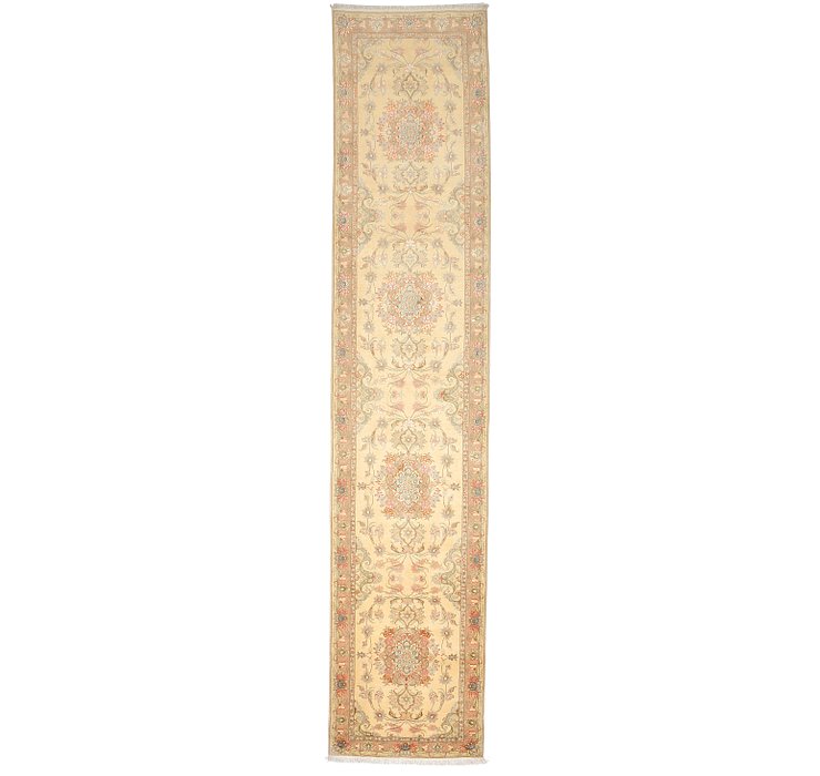 2' 11 x 13' 10 Tabriz Persian Runner Rug