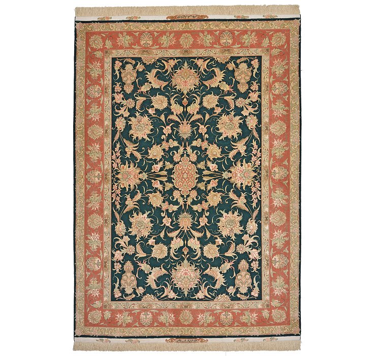 4' 11 x 6' 11 Tabriz Persian Rug