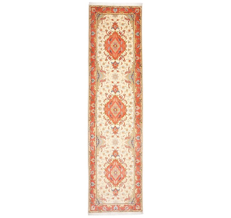 2' 11 x 11' 2 Tabriz Persian Runner Rug