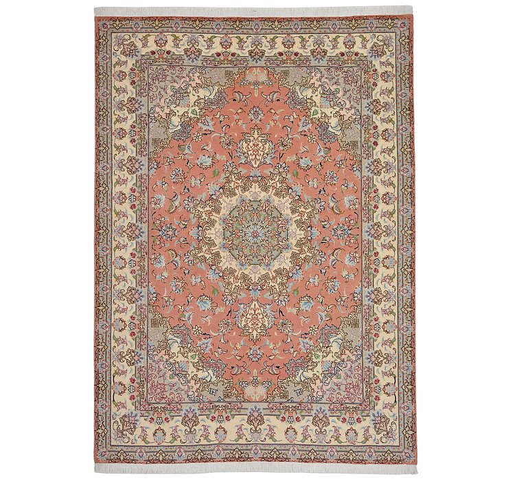 4' 11 x 6' 10 Tabriz Persian Rug