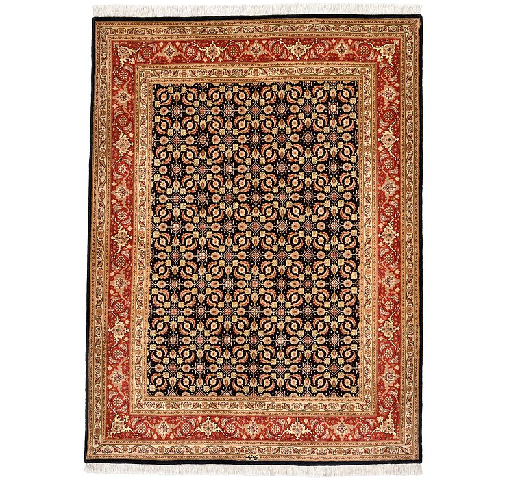 4' 11 x 6' 8 Tabriz Persian Rug