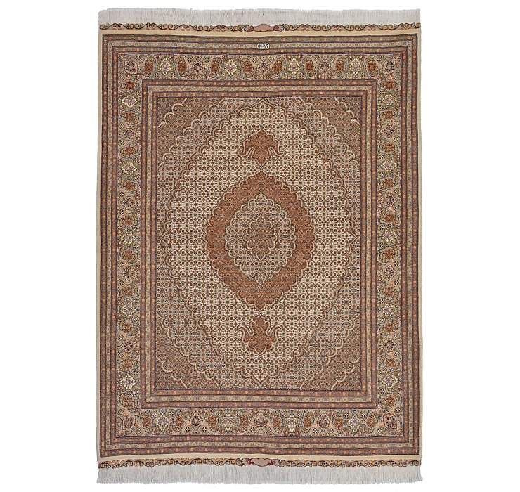 5' x 6' 8 Tabriz Persian Rug