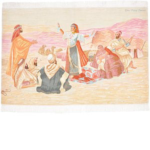 3' 5 x 5' 2 Tabriz Persian Rug