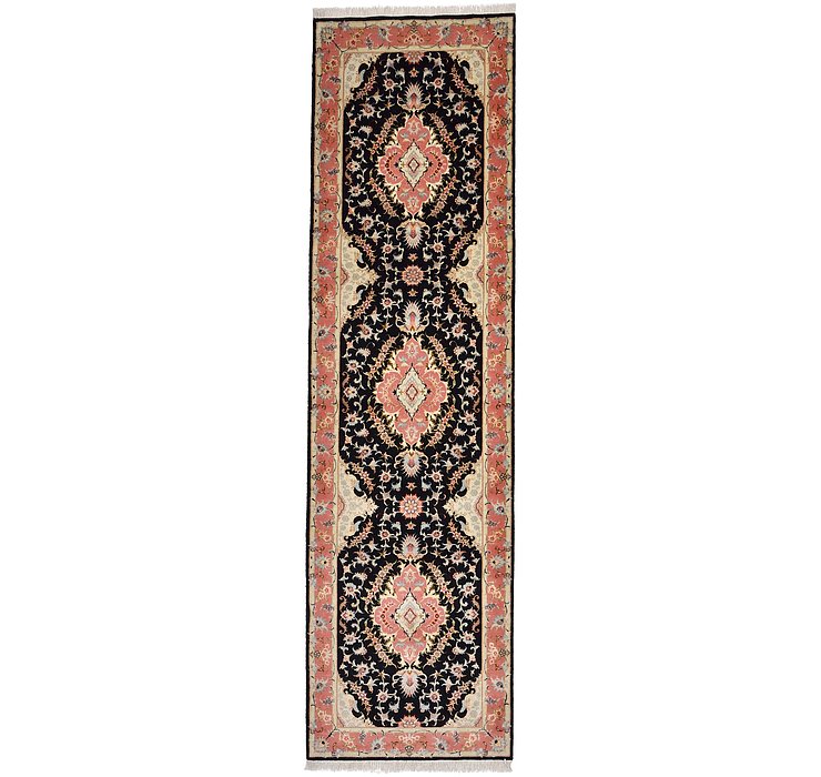 2' 9 x 9' 11 Tabriz Persian Runner Rug