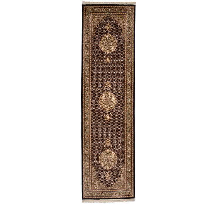 2' 9 x 9' 11 Tabriz Persian Runner Rug