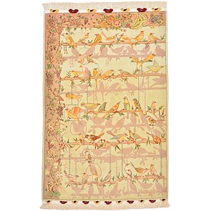 3' 4 x 5' Tabriz Persian Rug