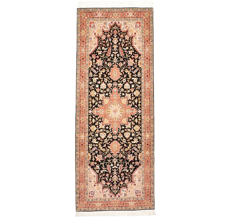 2' 9 x 7' Tabriz Persian Runner Rug