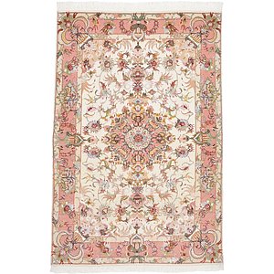 Unique Loom 3' 3 x 4' 11 Tabriz Persian Rug