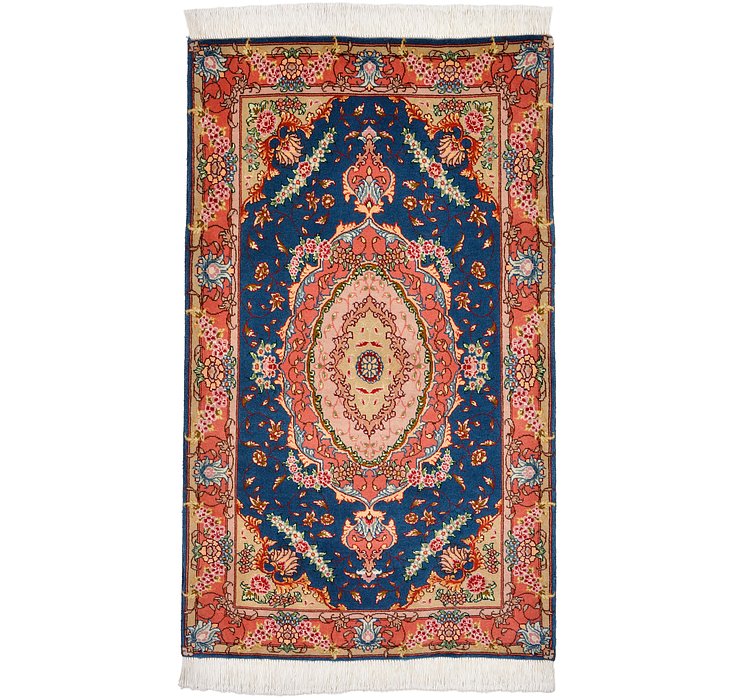 2' 4 x 3' 11 Tabriz Persian Rug