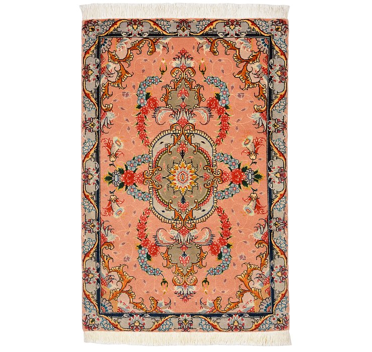 2' x 3' Tabriz Persian Rug