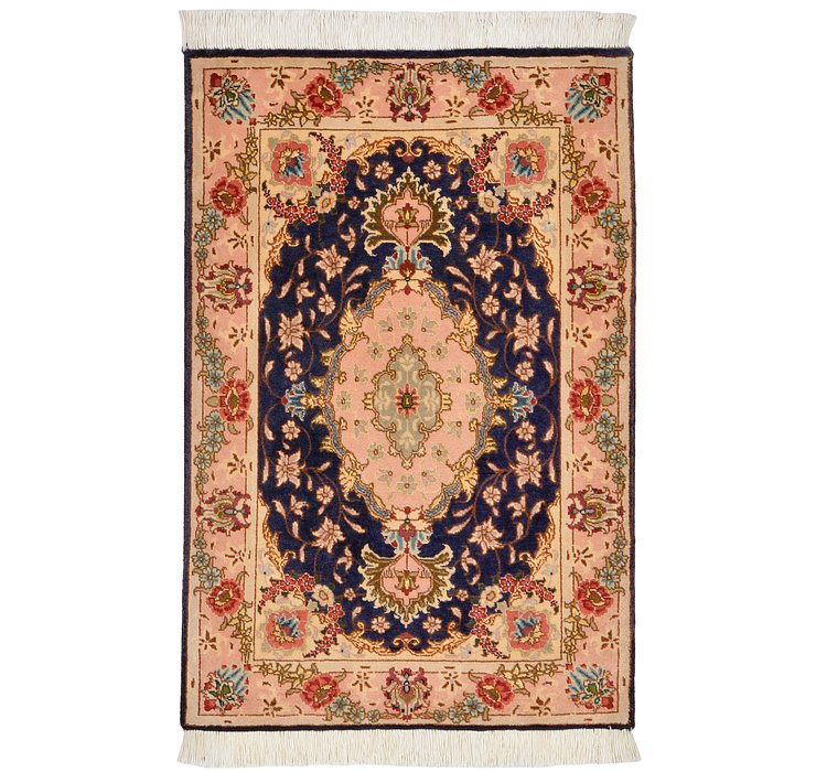 HandKnotted 2' x 3' Tabriz Persian Rug