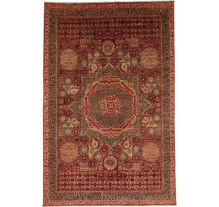 5' 8 x 8' 9 Mamluk Ziegler Oriental...