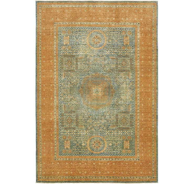6' 9 x 10' Mamluk Ziegler Oriental...