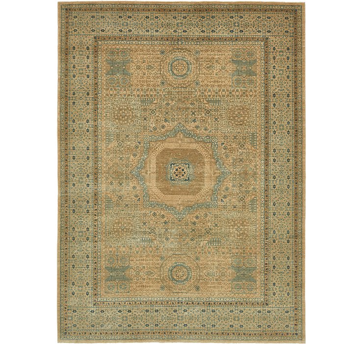 8' 5 x 11' 7 Mamluk Ziegler Oriental...