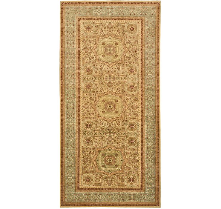 6' 10 x 14' Mamluk Ziegler Oriental...