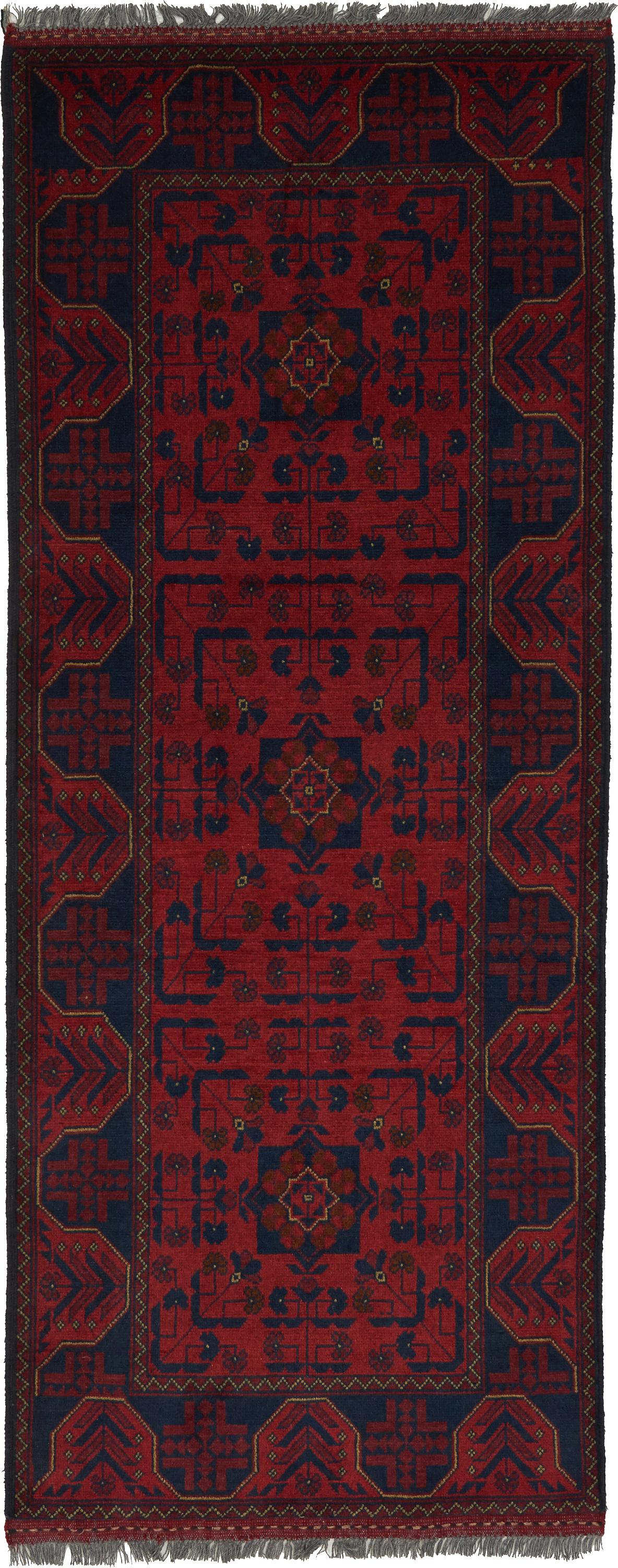 Red 2' 7 x 6' 6 Khal Mohammadi Oriental Runner Rug eSaleRugs