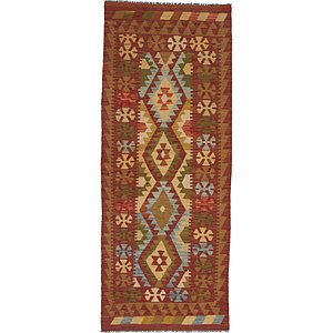 75cm x 193cm Kilim Maymana Runner Rug