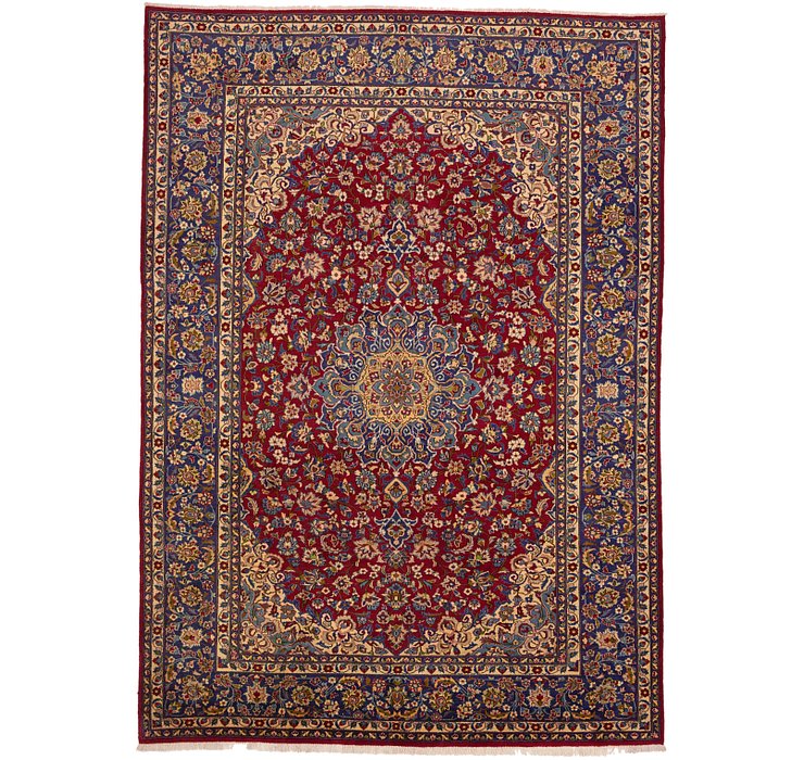 9' 7 x 13' 6 Isfahan Persian Rug