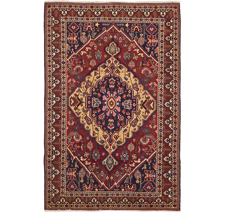 6' 7 x 10' Bakhtiar Persian Rug