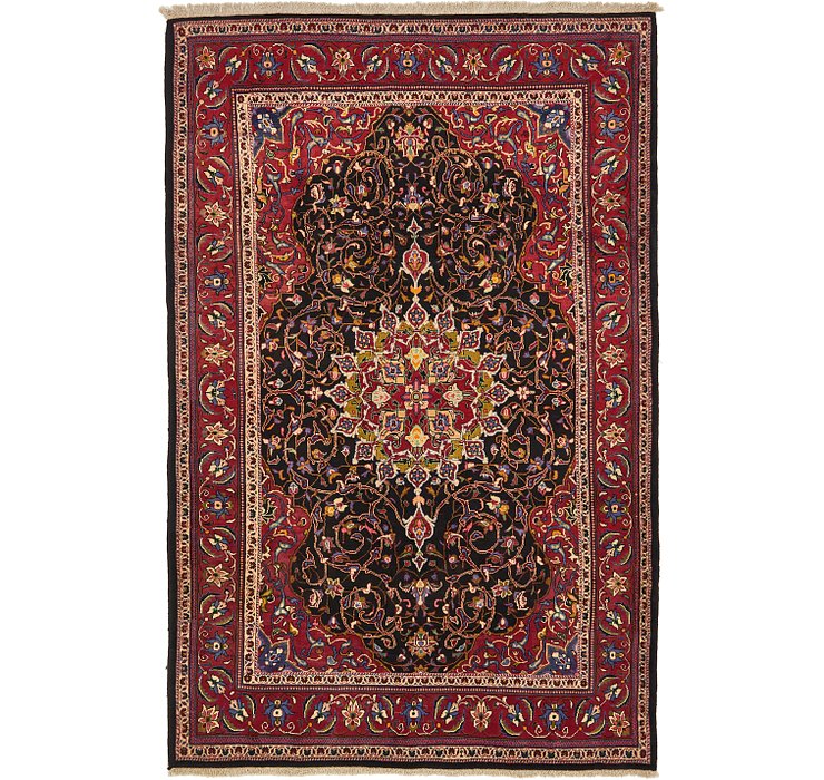 HandKnotted 6' 6 x 10' Mahal Persian Rug