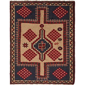 Unique Loom 4' 10 x 6' 2 Shiraz Persian Rug