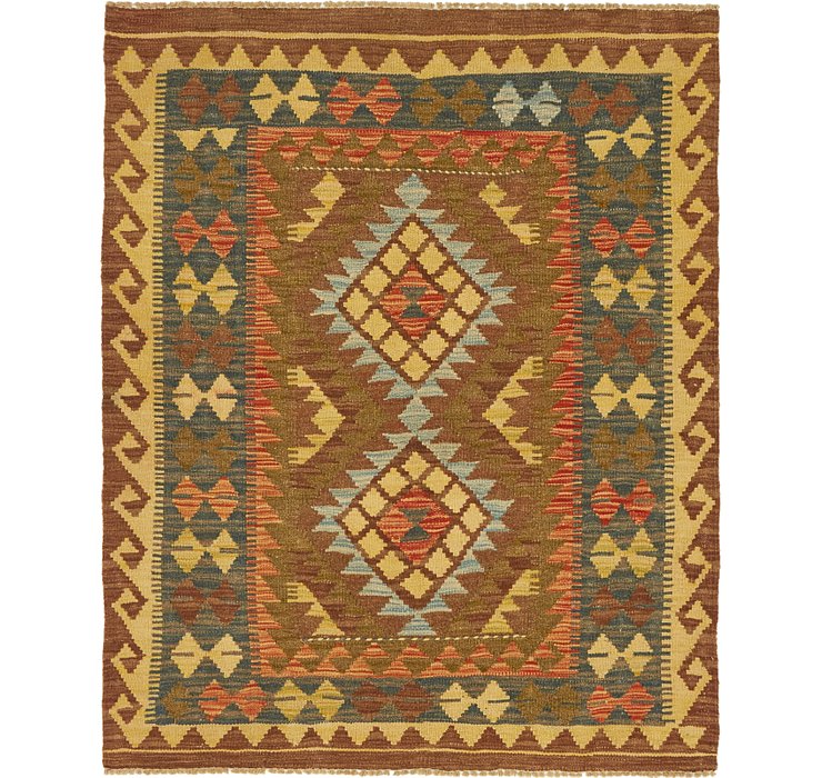 3' 4 x 4' 1 Kilim Maymana Rug