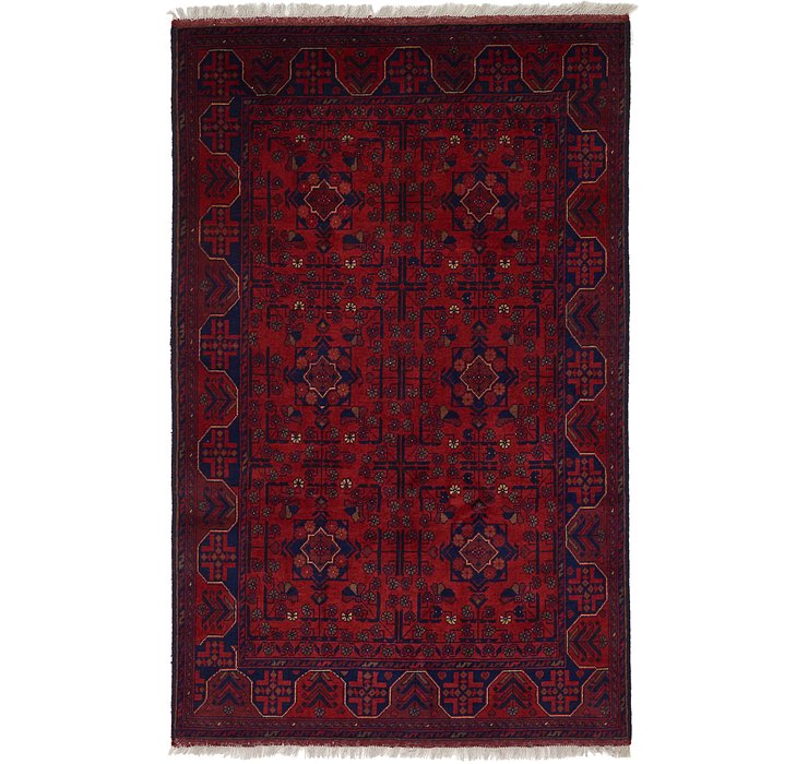 4' x 6' 8 Khal Mohammadi Oriental...